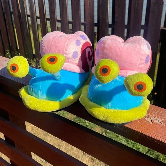 Amazon Other Gary From Spongebob Slippers Poshmark